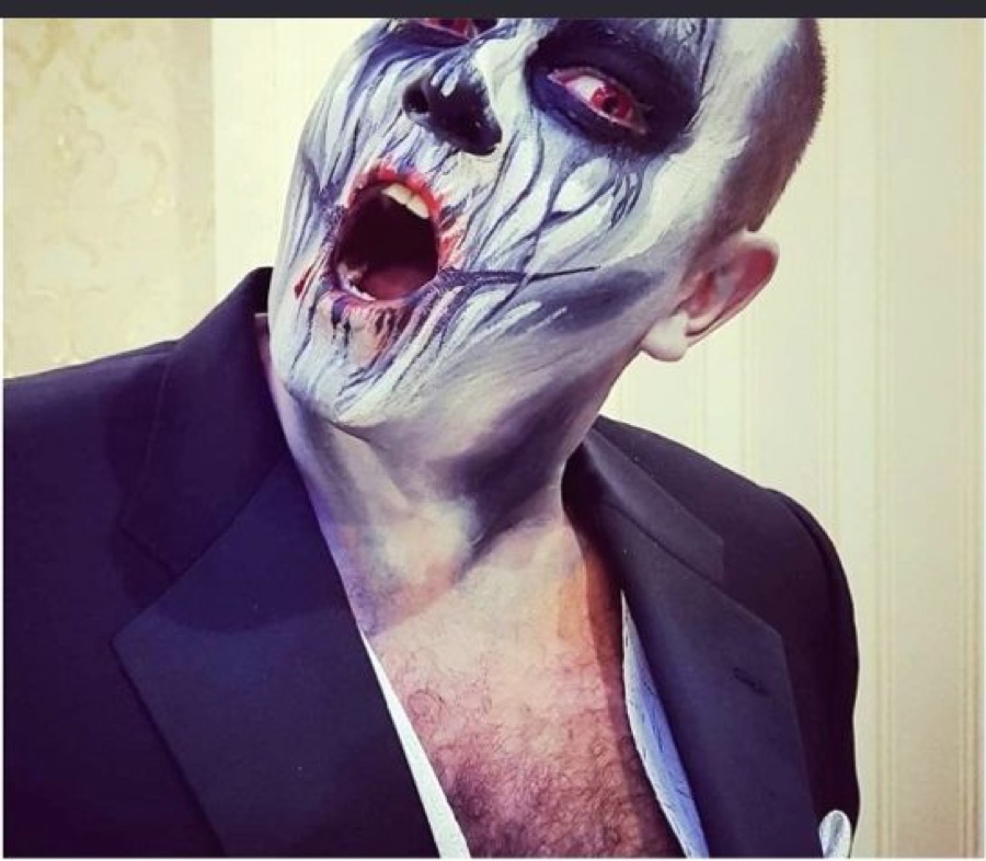 Maquillage de zombie, effets spéciaux